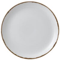 Dudson HN288 Harvest 11 1/4" Natural Coupe Round China Plate by Arc Cardinal - 12/Case