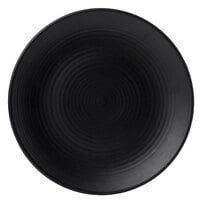 Dudson EJ273 Evo 10 3/4" Matte Jet Coupe Round Stoneware Plate by Arc Cardinal - 12/Case