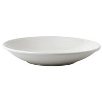 Dudson EP243 Evo 9 1/2" Matte Pearl Deep Round Stoneware Plate by Arc Cardinal - 12/Case
