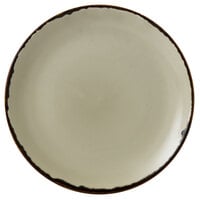 Dudson HL260 Harvest 10 1/4" Linen Coupe Round China Plate by Arc Cardinal - 12/Case