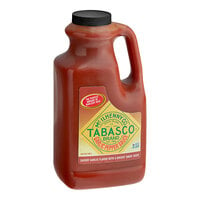 TABASCO® 64 fl. oz. Cayenne Garlic Hot Sauce - 2/Case