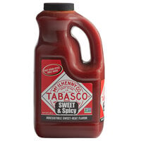 TABASCO® 64 fl. oz. Sweet & Spicy Hot Sauce - 2/Case