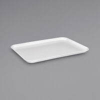 MFG Tray 302001-1537 12" x 16" White Rectangle Fiberglass Cafeteria Tray - 12/Pack