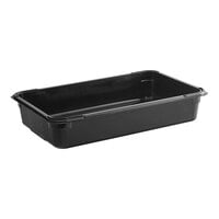 Araven 47827 Full Size Black ABS Plastic Food Pan - 4" Deep