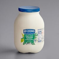 Hellmann's 1 Gallon Heavy Duty Vegan Mayonnaise Spread - 4/Case