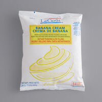 LeGout 24 oz. Banana Cream Instant Pudding - 12/Case