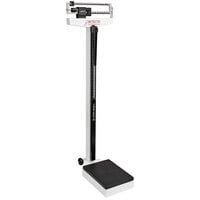 Cardinal Detecto 339 440 lb. / 200 kg Eye-Level Mechanical Beam Physicians Scale with Height Rod