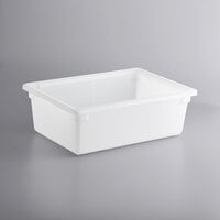 Vigor 26" x 18" x 9" White Polyethylene Food Storage Box