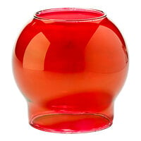 Hollowick 35R Ruby Lustre Glass Bubble Globe