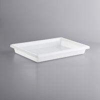 Vigor 26" x 18" x 3 1/2" White Polyethylene Food Storage Box