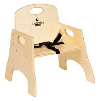 Jonti-Craft Baltic Birch 6825TK High Chairries ThriftyKYDZ 15" Wood High Chair with Premium Tray
