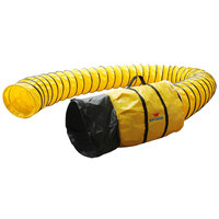 XPOWER 12DH25 12" Extra Flexible PVC Ventilation Duct Hose for Select Fans - 25'