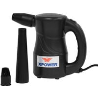 XPOWER A-2S-Black Cyber Duster Black High Velocity Electric Duster and Blower - 4.5A; 115V