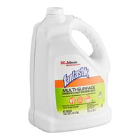SC Johnson 311930 fantastik® 1 Gallon / 128 oz. Multi-Surface Disinfectant Degreaser - 4/Case