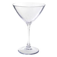 Front of the House AMA007CLT23 Drinkwise 10 oz. Tritan™ Plastic Martini Glass - 12/Pack