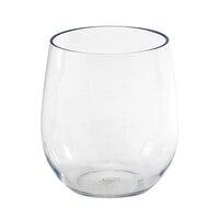 Front of the House AWI005CLT23 Drinkwise 12 oz. Tritan™ Plastic Stemless Wine Glass - 12/Pack