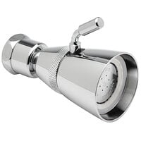 Zurn Elkay Z7000-S6-1.25 Temp-Gard Small Chrome Plated Shower Head with Volume Control - 1.25 GPM