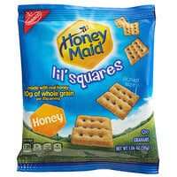 Nabisco Honey Maid 1.06 oz. Lil Squares Snack Pack - 72/Case