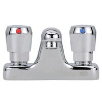 Zurn Elkay Z86500-XL Deck Mount Metering Faucet with 4" Centers and 4 1/4" Cast Spout (1 GPM)