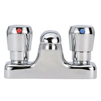 Zurn Elkay Z86500-XL-3M Deck Mount Metering Faucet with 4" Centers and 4 1/4" Cast Spout (0.5 GPM)