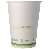 Fineline 42FC32 Conserveware 32 oz. PLA Lined Compostable Food Container - 500/Case