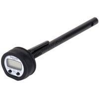 Taylor 9840RB 4 5/8" Digital Pocket Probe Thermometer with Rubber Boot