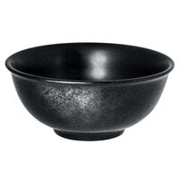 RAK Porcelain KRNNBW10 Karbon 5.4 oz. Black Porcelain Bowl - 12/Case