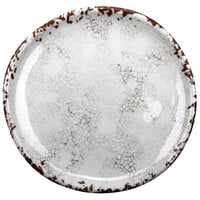 GET CS-5-FM French Mill 5 1/2" Irregular Round Coupe Melamine Plate - 48/Case