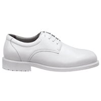 SR Max SRM3540 Arlington Men's Size 10 1/2 Medium Width White Soft Toe Non-Slip Oxford Dress Shoe