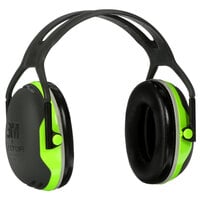 3M X4A PELTOR™ X4 Black / Chartreuse Over-the-Head Earmuffs