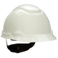 3M H-701RUV White 4-Point Ratchet Suspension Hard Hat with UVicator