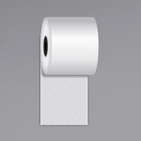 Iconex™ 3 1/8" x 220' Full Tack Sticky Media Linerless Receipt Paper Roll - 32/Case