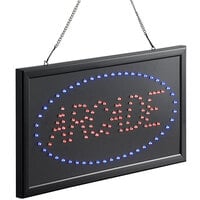 Choice 19" x 10" LED Rectangular Arcade Sign with Two Display Modes