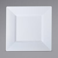 Fineline Settings 1606-WH Solid Squares 6 1/2" White Square Dessert Plate - 120/Case