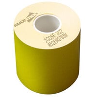 MAXStick 3 1/8" x 160' Canary Side-Edge Adhesive Thermal Linerless Sticky Receipt / Label Paper Roll - 24/Case