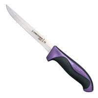 Dexter-Russell 36001P 360 Series 6" Narrow Boning Knife with Purple Allergen-Free Handle