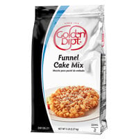 Golden Dipt Funnel Cake Mix 5 lb. - 6/Case