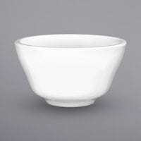 International Tableware BL-4 Bristol 8 oz. Bright White Porcelain Bouillon Cup - 36/Case