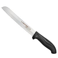 Dexter-Russell 36007 360 Series 8" Scalloped Bread Knife with Black Handle
