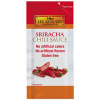Lee Kum Kee 7 mL Sriracha Chili Sauce Packet - 500/Case