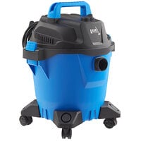 Lavex 5 Gallon Poly Commercial Wet / Dry Vacuum with Toolkit - 100-120V, 1200W