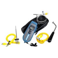 Cooper-Atkins 93013-K EconoTemp Type-K Thermocouple Thermometer Kit with 3 Probes and Soft Carry Case