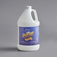 Noble Chemical 1 Gallon / 128 oz. QuikSan Nickel-Safe Concentrated Ice Machine Sanitizer - 4/Case