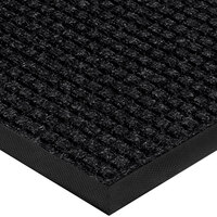 Lavex Water Absorbent Pepper Waffle Indoor Entrance Mat - 3/8" Thick