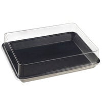 Solia VF40187 8" x 6" Transparent PET Lid for Kanopee Plate - 200/Case