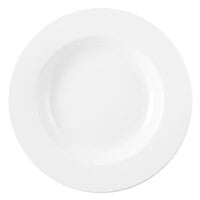 Chef & Sommelier FM552 Eternity Plus 11 3/8" Warm White Rolled Edge Wide Rim China Soup / Pasta Plate by Arc Cardinal - 12/Case