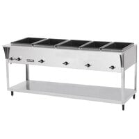 Vollrath 38205 ServeWell® SL Electric Five Pan Hot Food Table 120V - Sealed Well