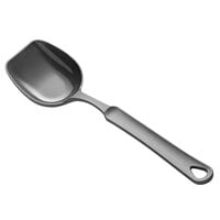 Linden Sweden 1190.07 Gourmaid 11 1/4" Gray High-Heat Nylon Prep Spoon