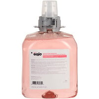 GOJO® 5161-04 FMX Luxury 1250 mL Cranberry Foaming Hand Soap - 4/Case