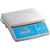 AvaWeigh PC60OS 60 lb. Digital Portion Control Scale with an Oversized Platform